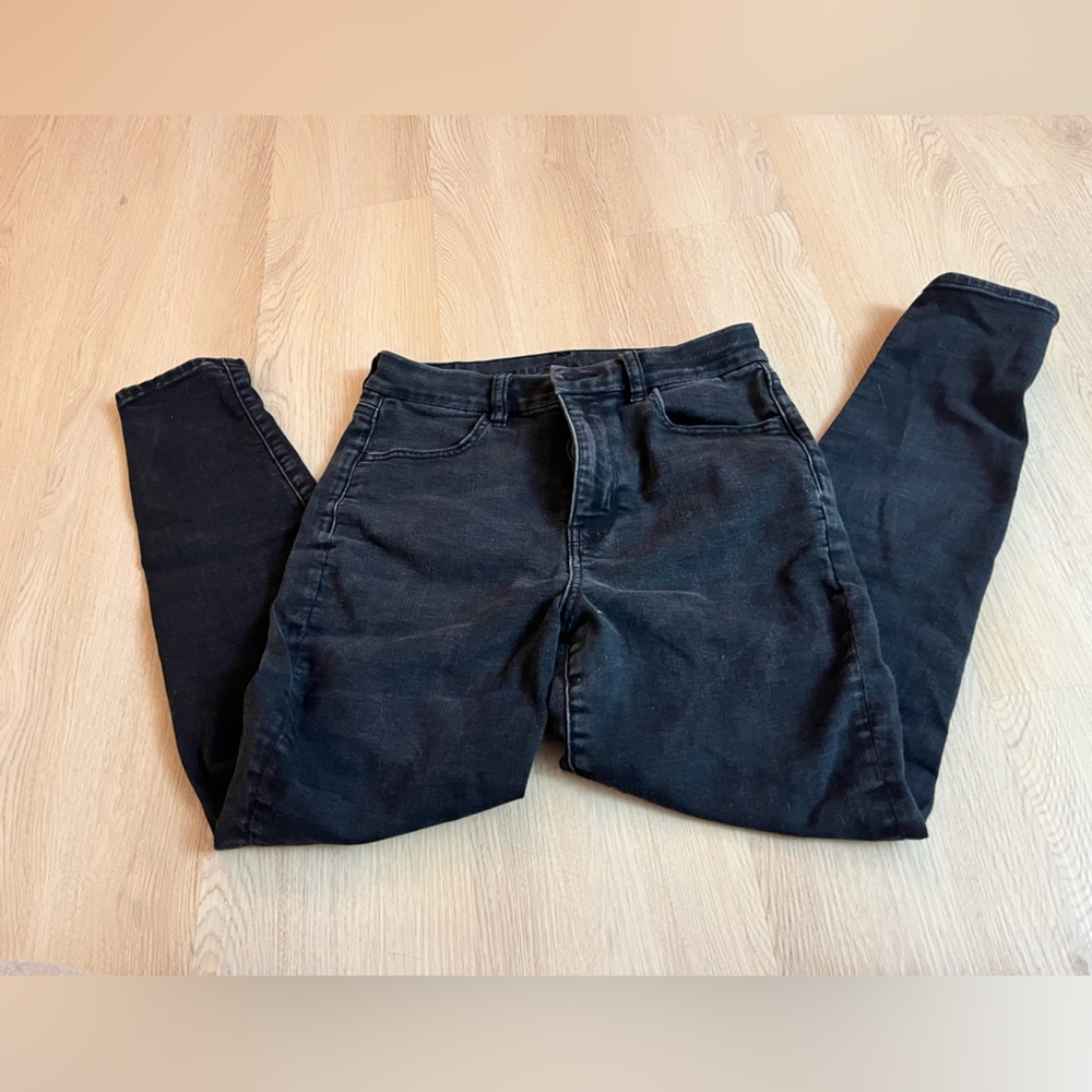 Black American Eagle high rise pants